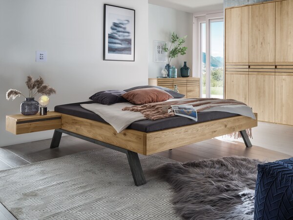 Massief houten bed "Neras"