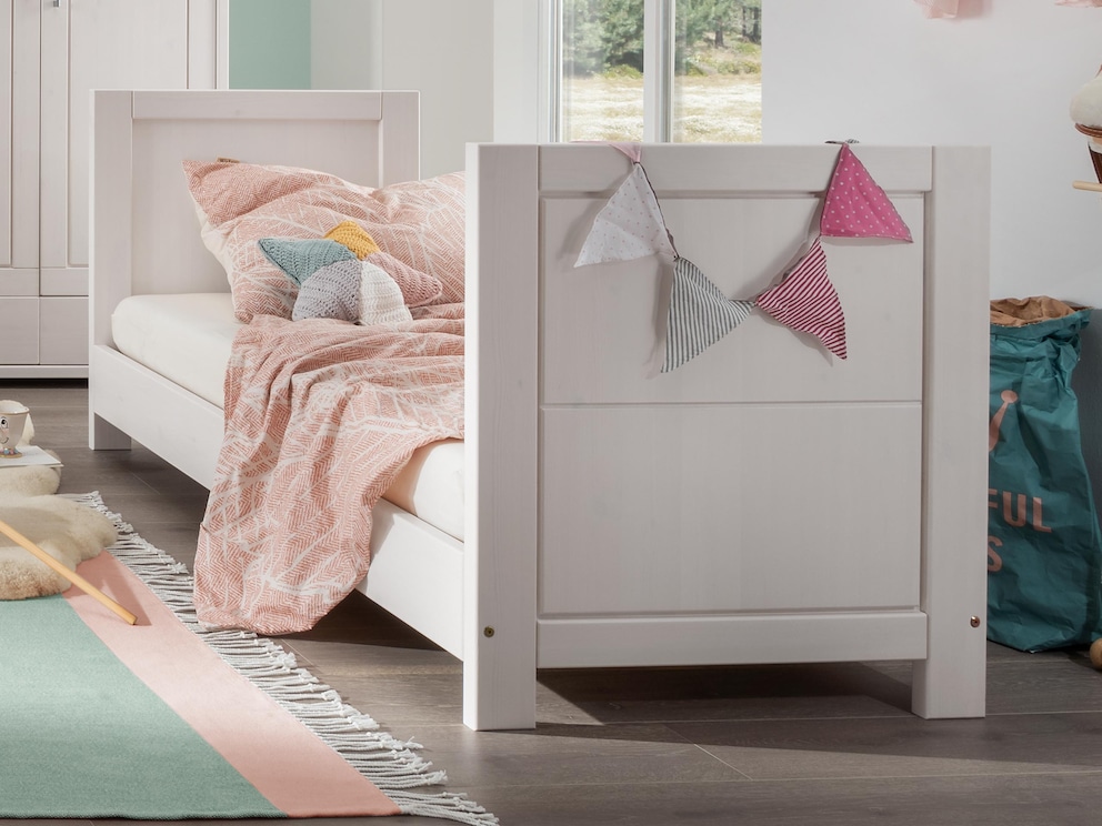 Met behulp van de optioneel verkrijgbare ombouwset wordt Piccolino een kinderbed
