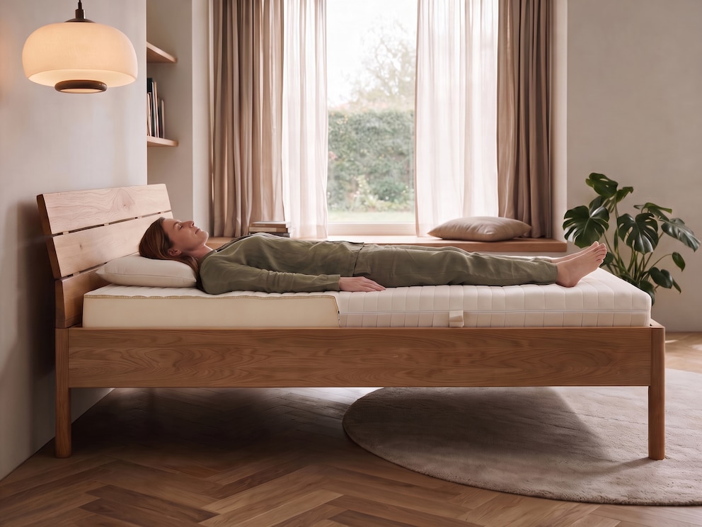 Matelas en latex naturel avec système de soutien 7 zones