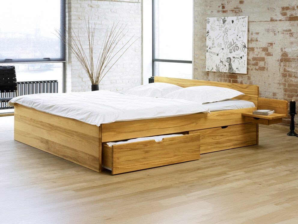 Tijdloos ontwerp in geolied kernbeuken - Bonanova ladenbed