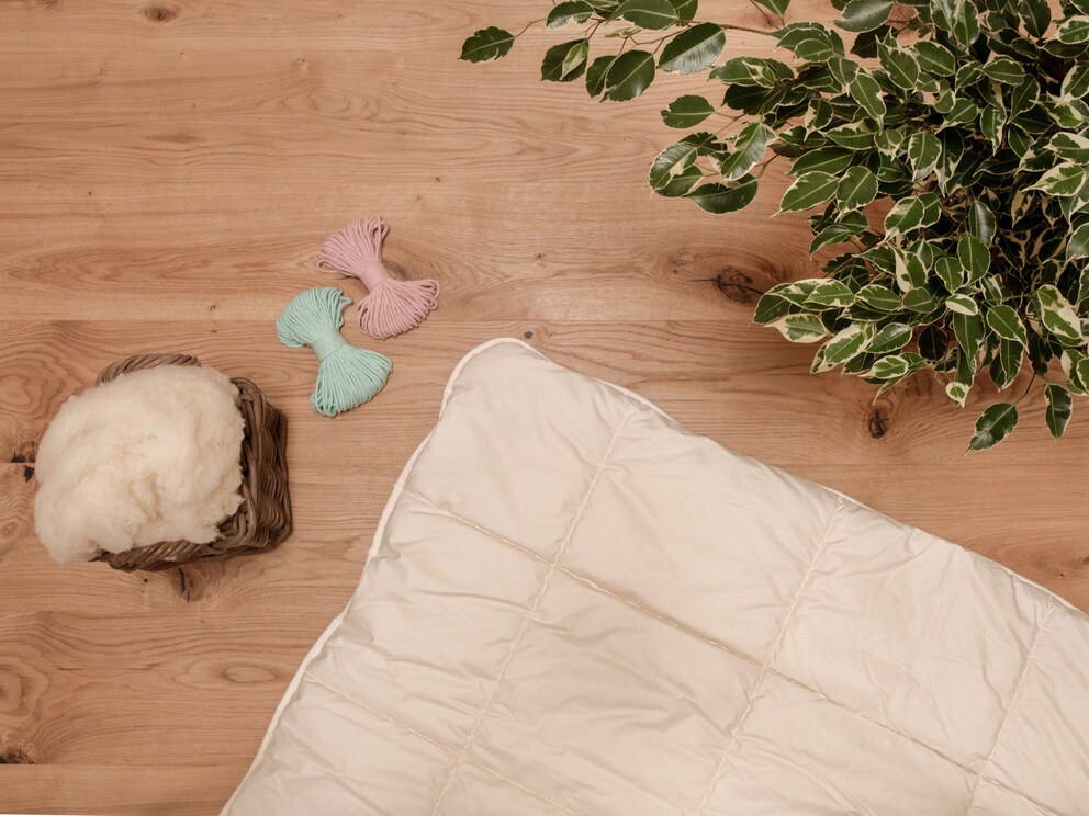 Profitez de 100 % de laine vierge issue de l'élevage biologique contrôlé