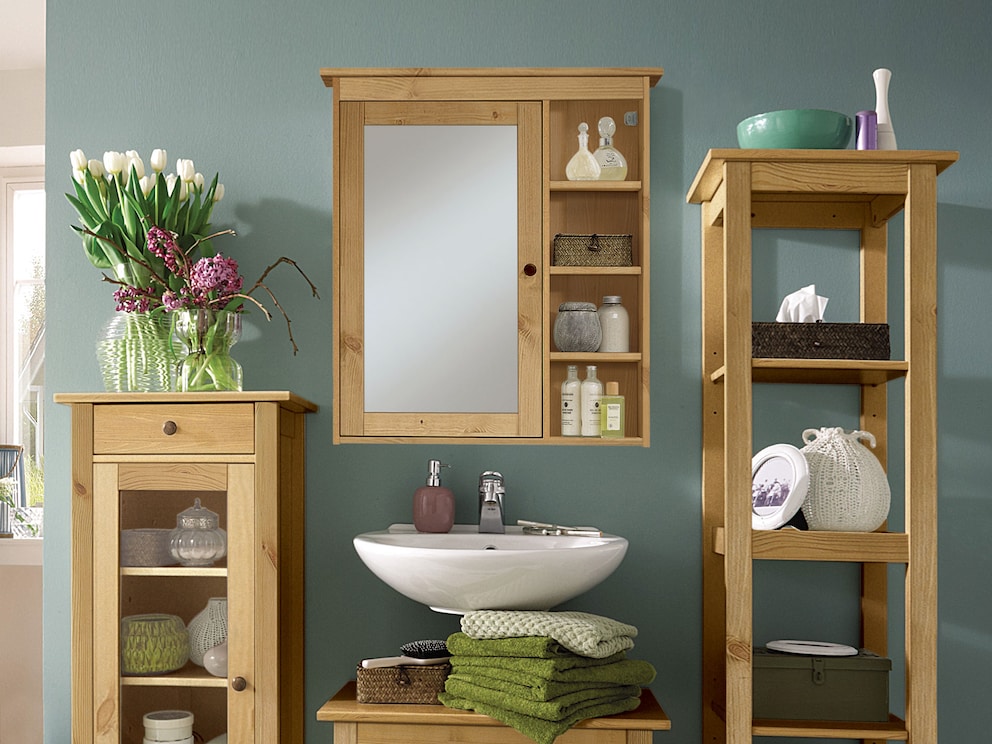 Spiegelkast Nitida, hier in loog/geoliede