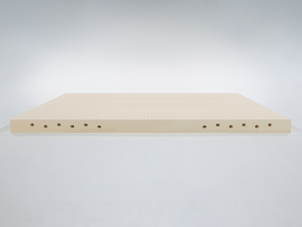 Latex micro-perforé à 7 zones 100 % caoutchouc naturel pour une température propice au sommeil