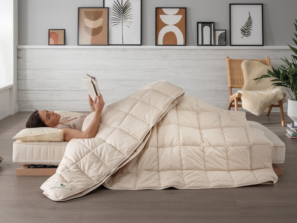 Pendant la saison froide, blottissez-vous dans la couette combinée « Cotona »