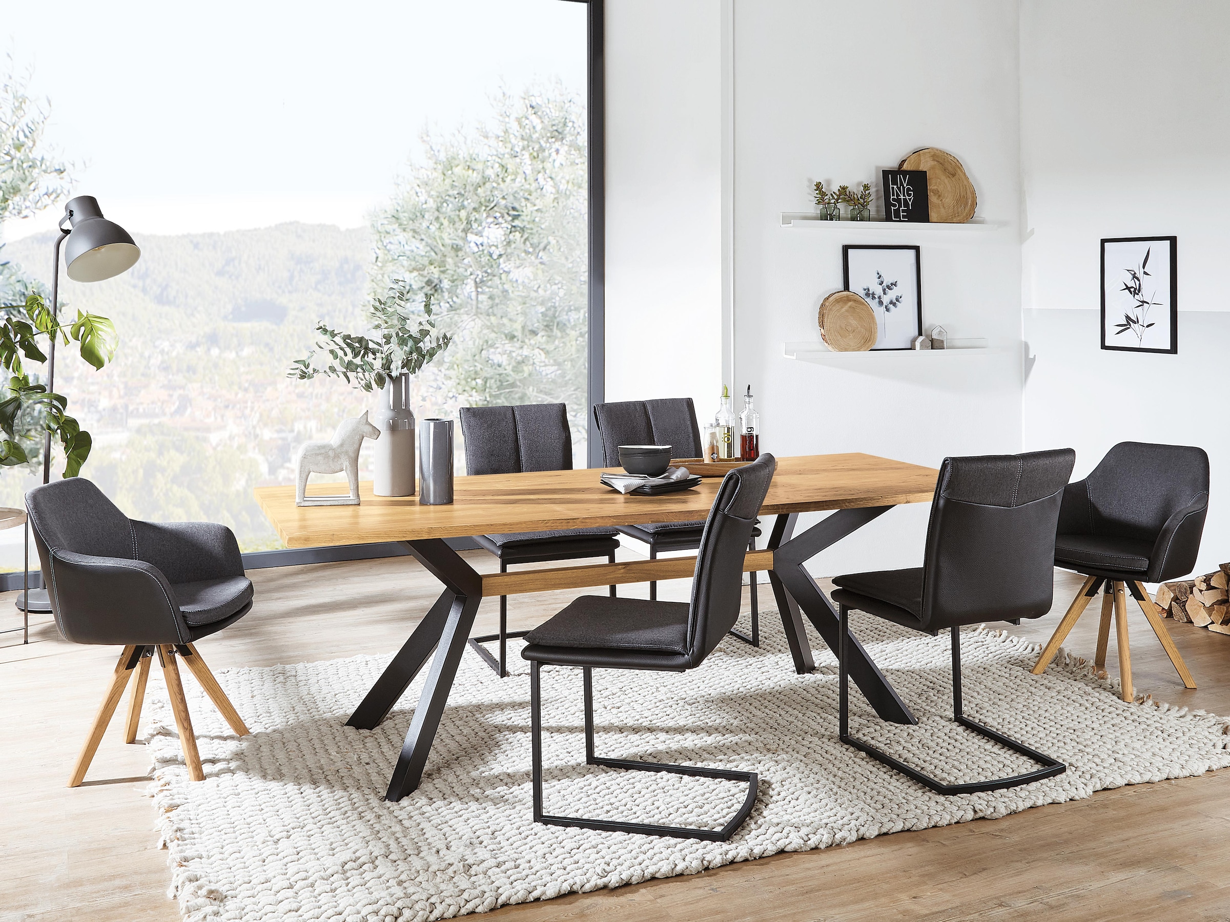 Tisch "Ensuma" | Kernbuche | Manufakturqualität | Vegan