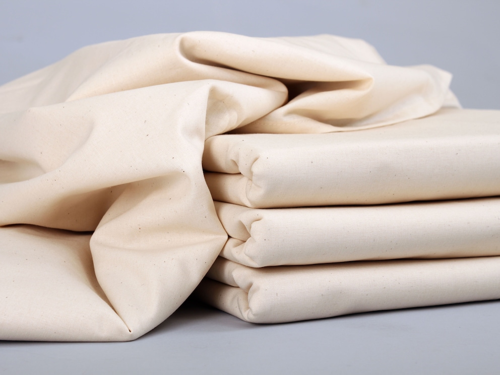 Draps en coton naturel « Natura » 100 % coton issu de l’agriculture biologique certifiée