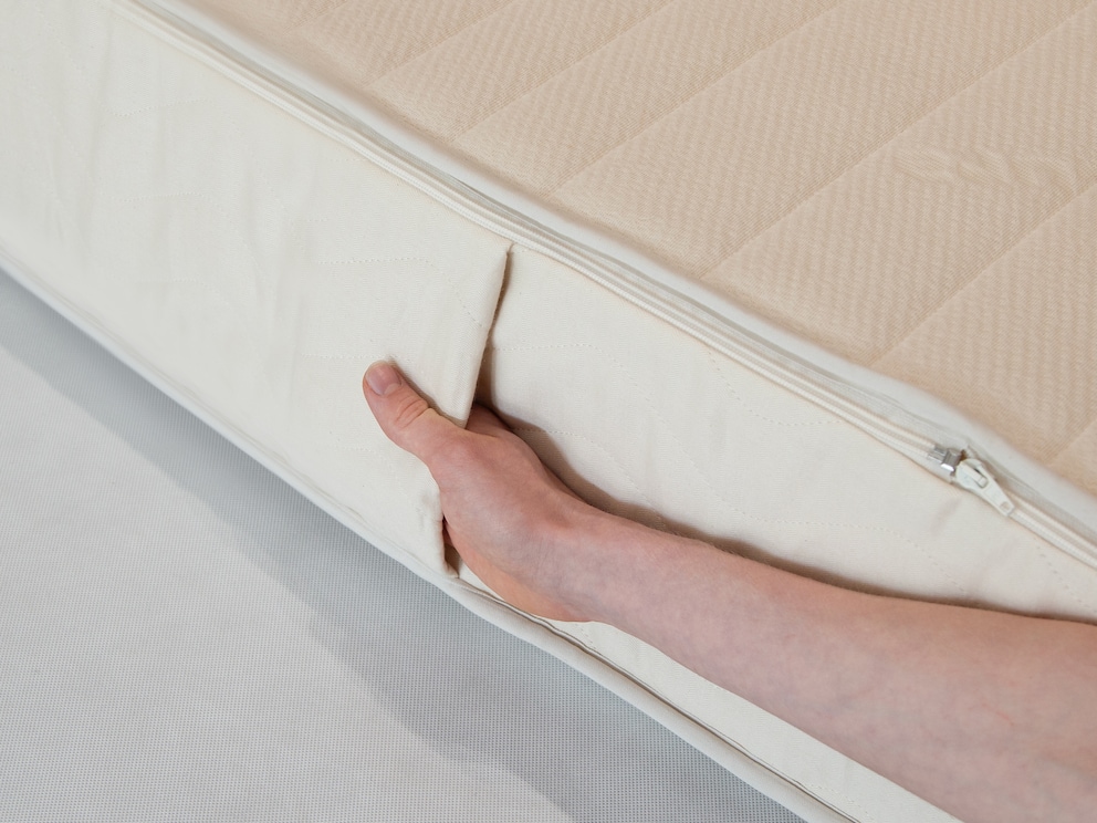 Variante de revêtement Hygiène-Premium avec 4 poignées pratiques intégrées