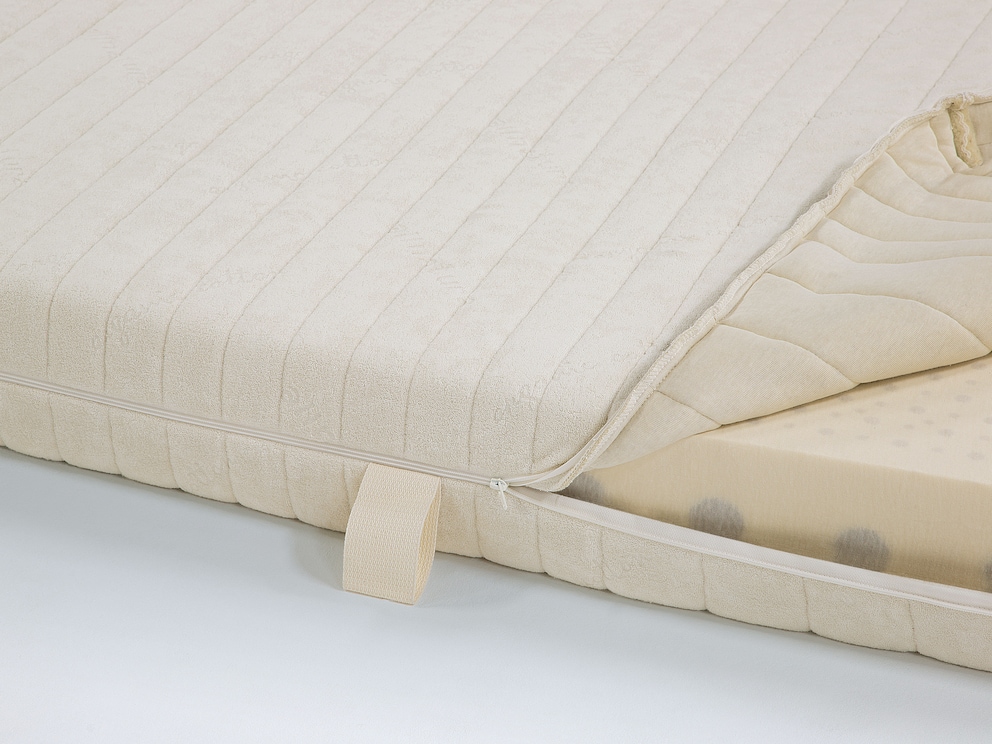 Sous-couverture en tricot de jersey fin de coton/kbA