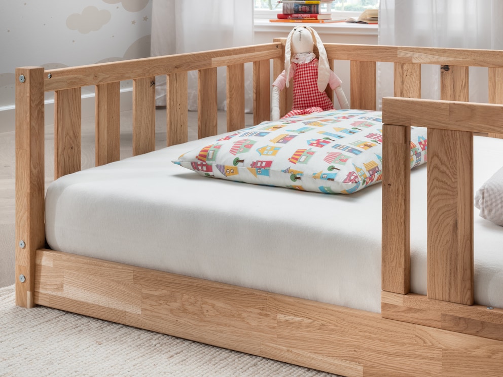 Zelfs peuters kunnen hier veilig en zelfstandig naar bed: “Nidito” is ideaal als eerste grote bed