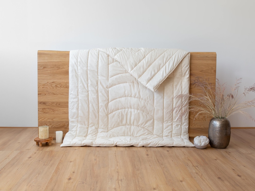 Vulling van wasbare tussah wilzijde - verkoelend en perfect voor mensen met een allergie voor dierlijk haar