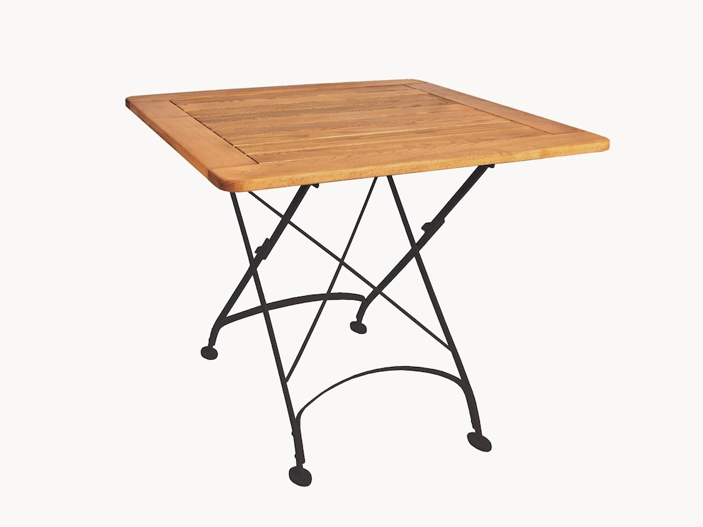 Biedt plaats aan maximaal 4 personen - tuintafel in de maat 80x80 cm