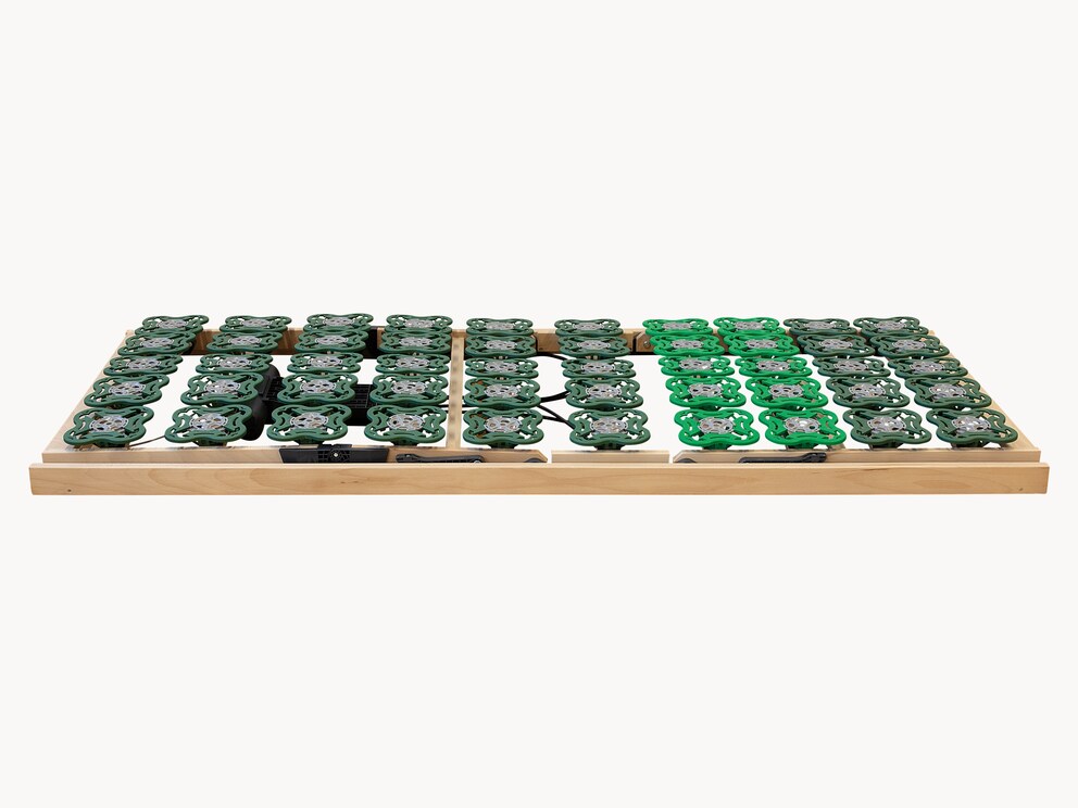 Zone d'épaules pouvant être fixée de manière flexible - caractérisée par des assiettes plus claires