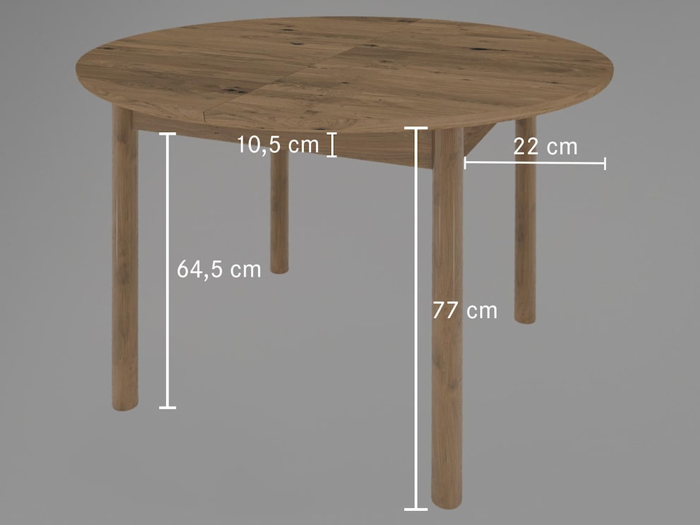Technische illustratie - ronde variant