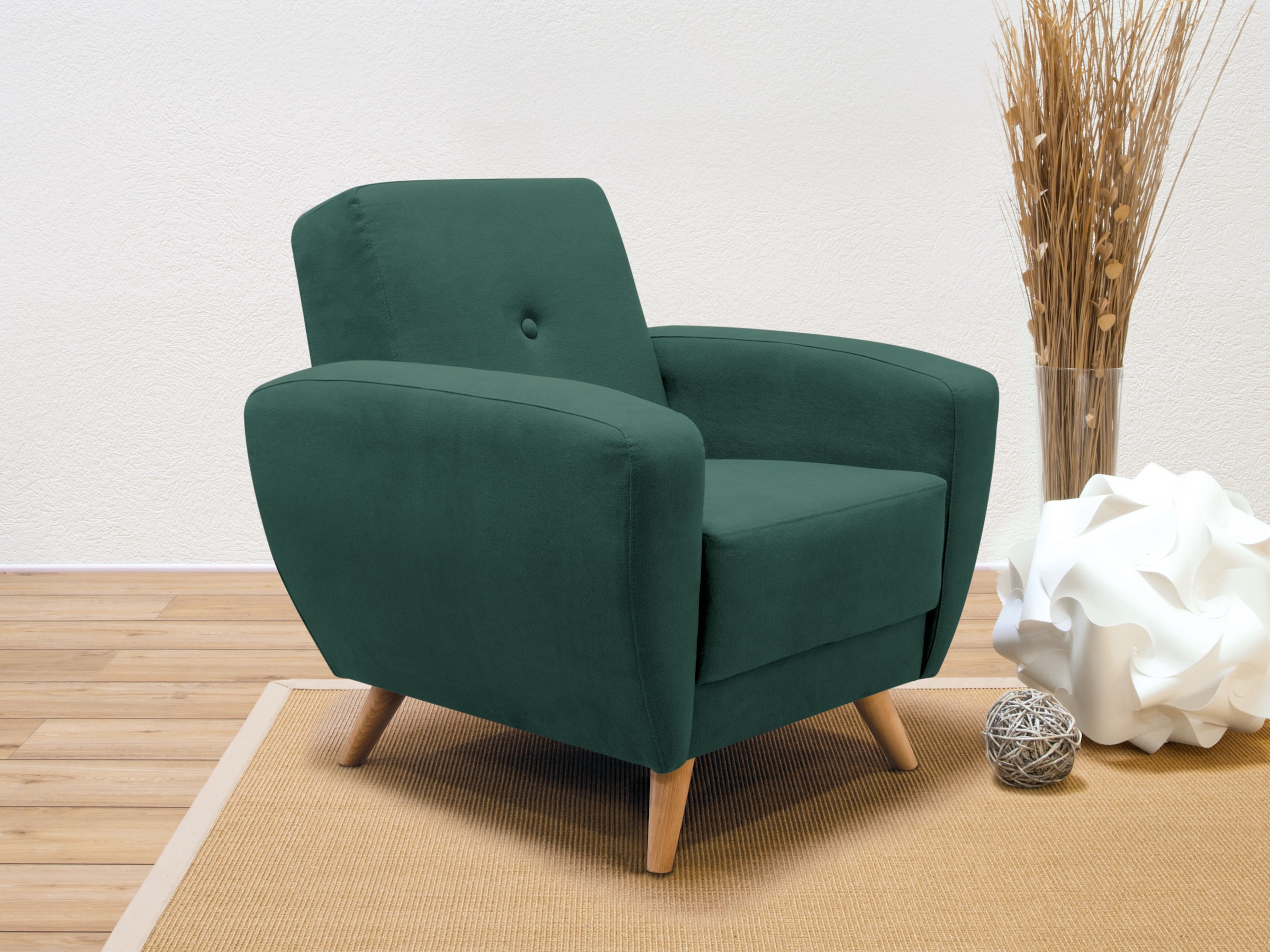 Sessel "Deria" | Manufakturqualität | Vegan