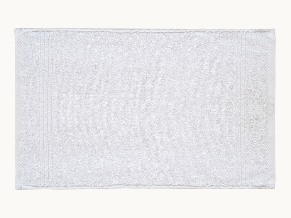 Gastenhanddoek Lavari in de kleur wit