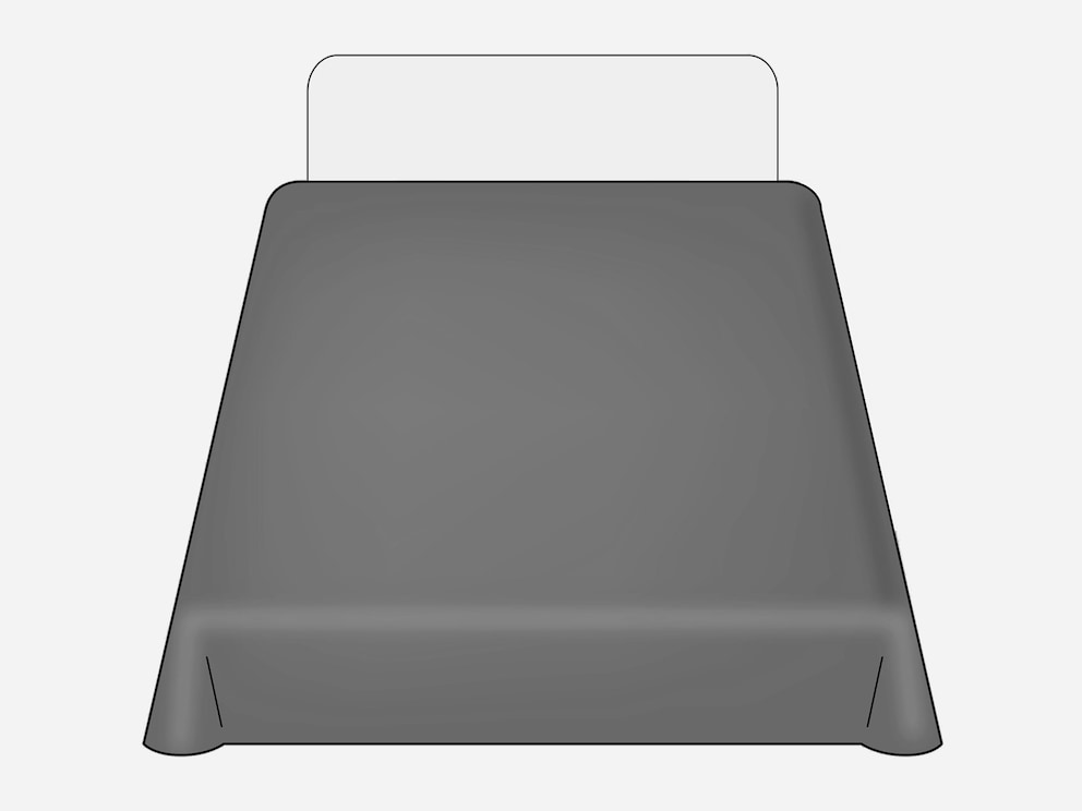 La taille de la couverture 220x250 cm est idéale pour un lit de 140-160x200 cm