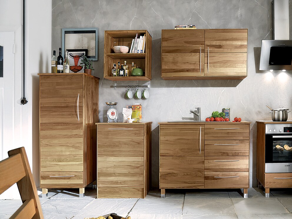 Variant 01 in eiken met ronde handgrepen