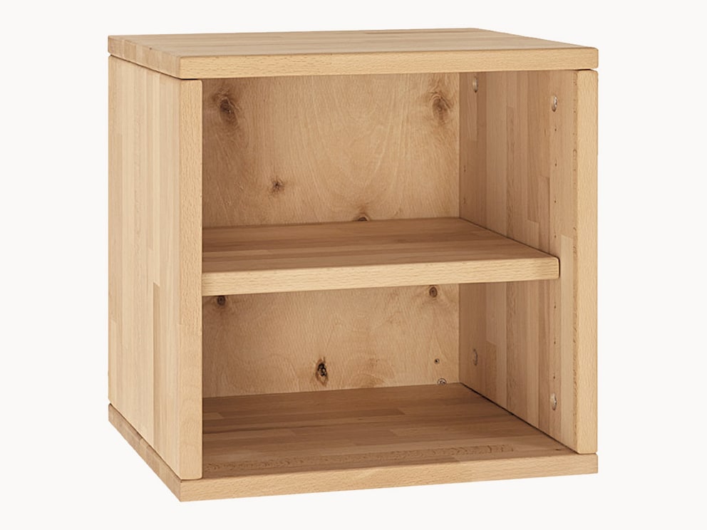 Planken kubussysteem Talis, hier in eiken, voor meubels naar uw wensen!