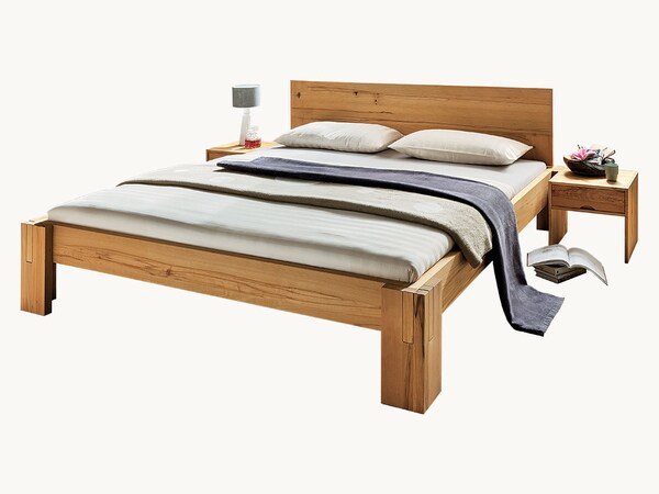 Massief houten bed "Salerno"