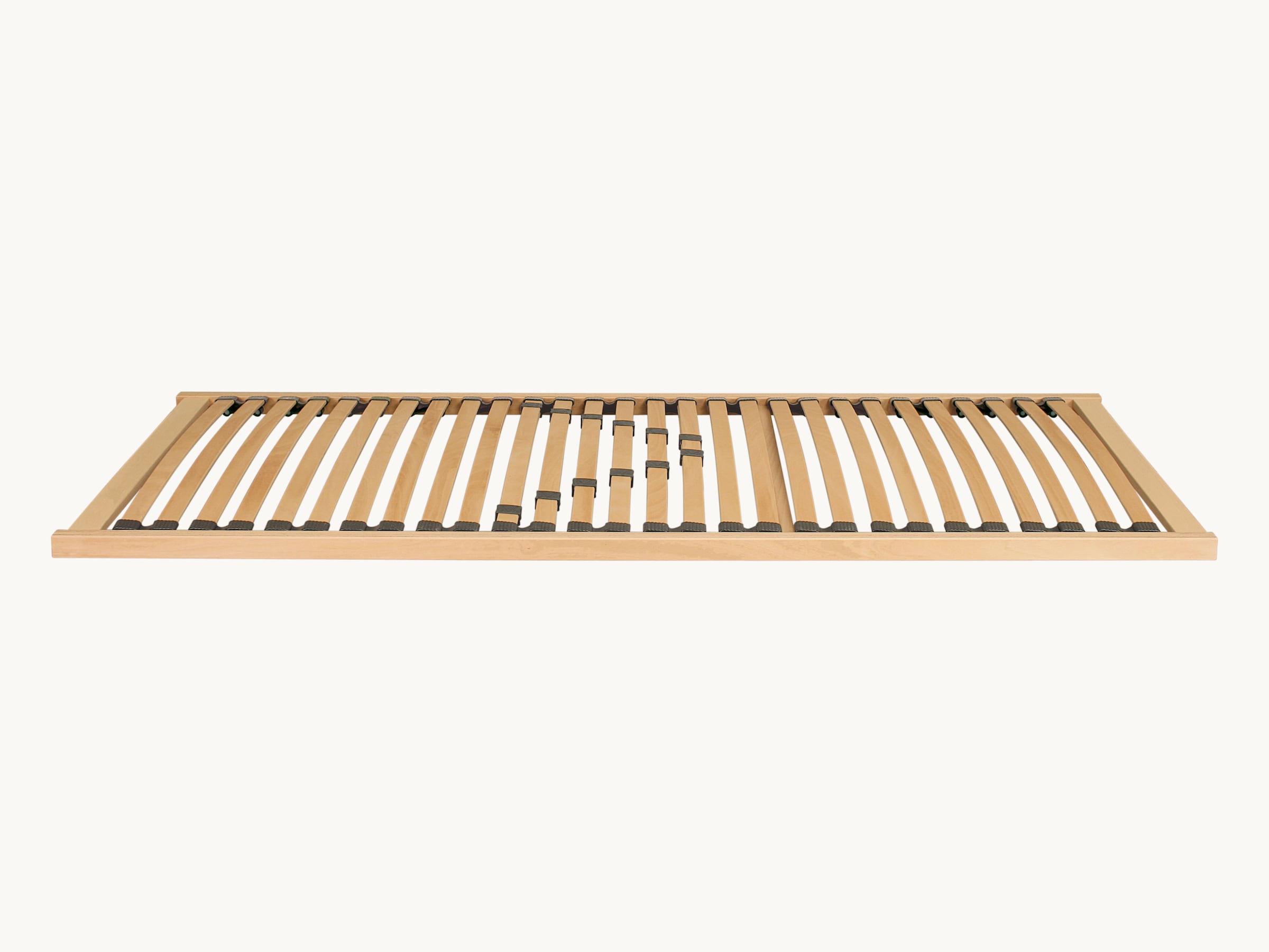Sommier à Lattes 7 Zones 140x200 Cm - Tête Réglable, Ceinture Centrale, 28 Lattes, Max 180 Kg - 12