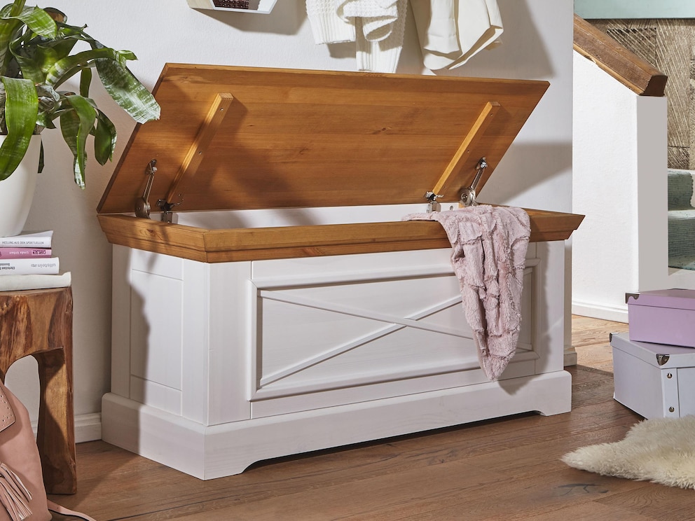 Kastdeksel met hoogwaardige scharnierdemping