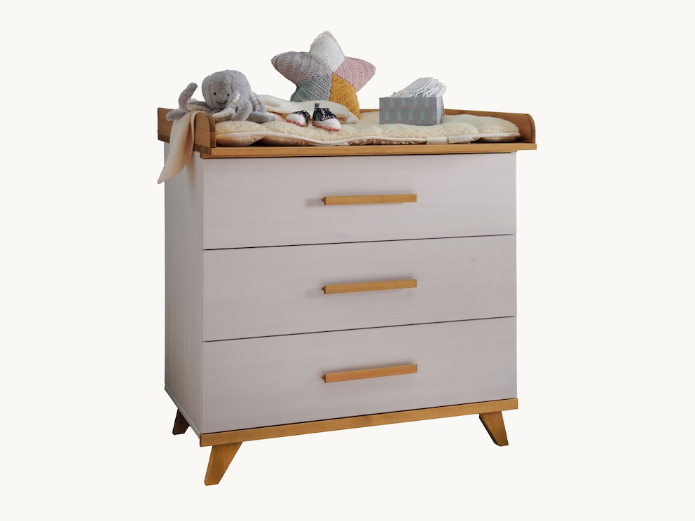 Commode Lunda gemaakt van massief grenen - strakke lijnen en Scandinavisch design