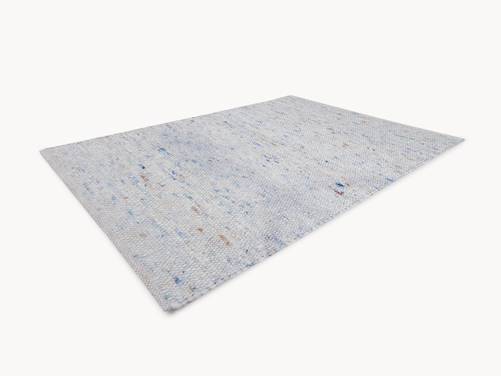 Tapis tissé à la main « Natura-Colora », coloris « rosa-terra moucheté »