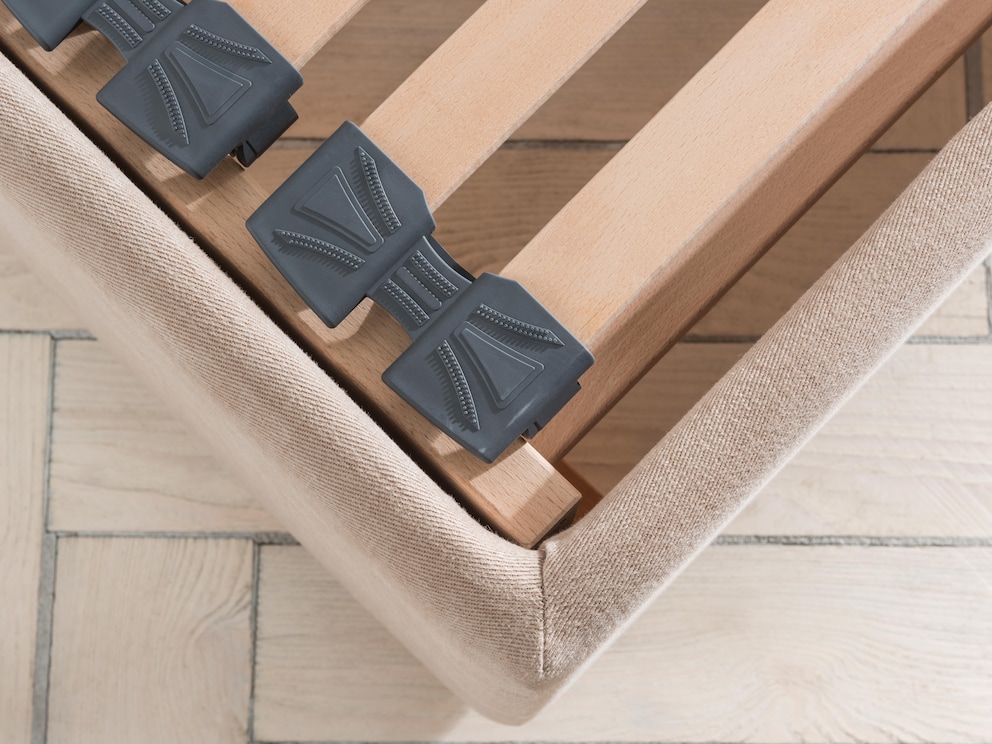 Premium lattenbodem met schoudercomfortzone en individueel instelbare middenzone