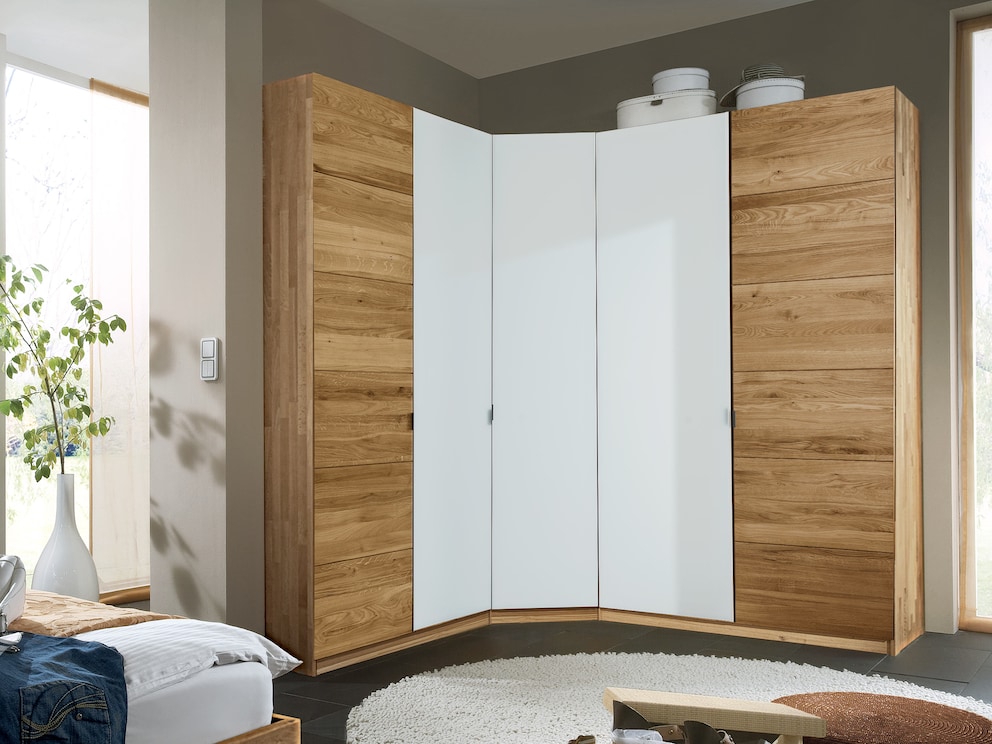 Le module d'angle pratique permet d'utiliser l'espace de manière optimale.