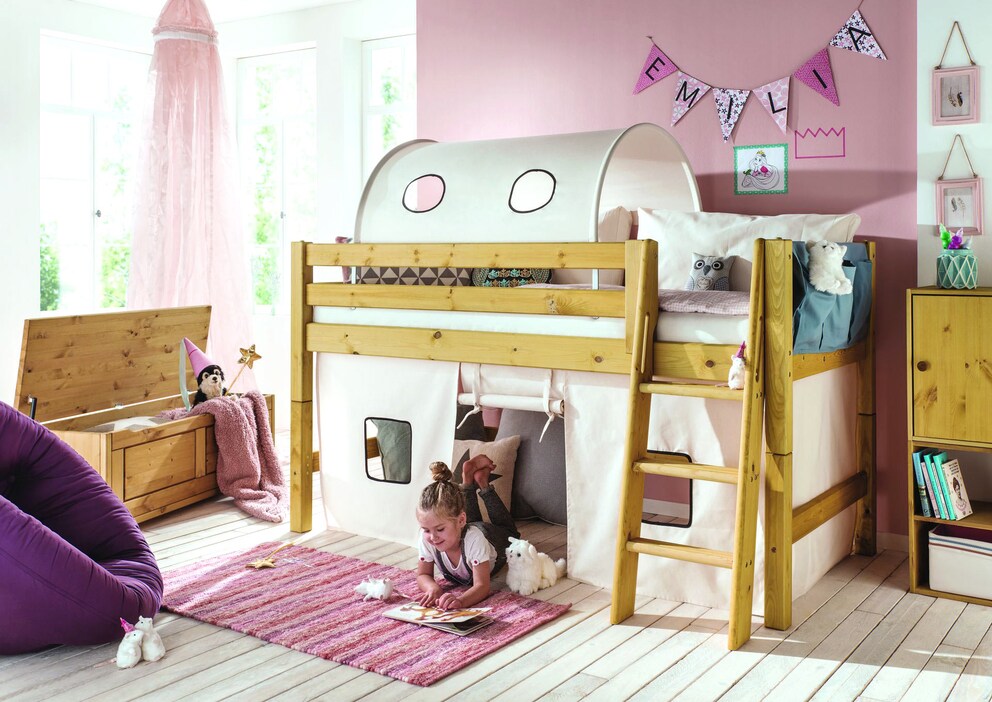 Absolument flexible : à partir de chaque lit « Kiddy » , vous pouvez construire un nouveau lit de vos rêves