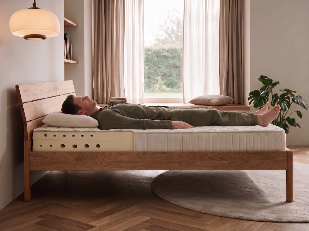 Matelas à couches bien-être qui soutient parfaitement le corps