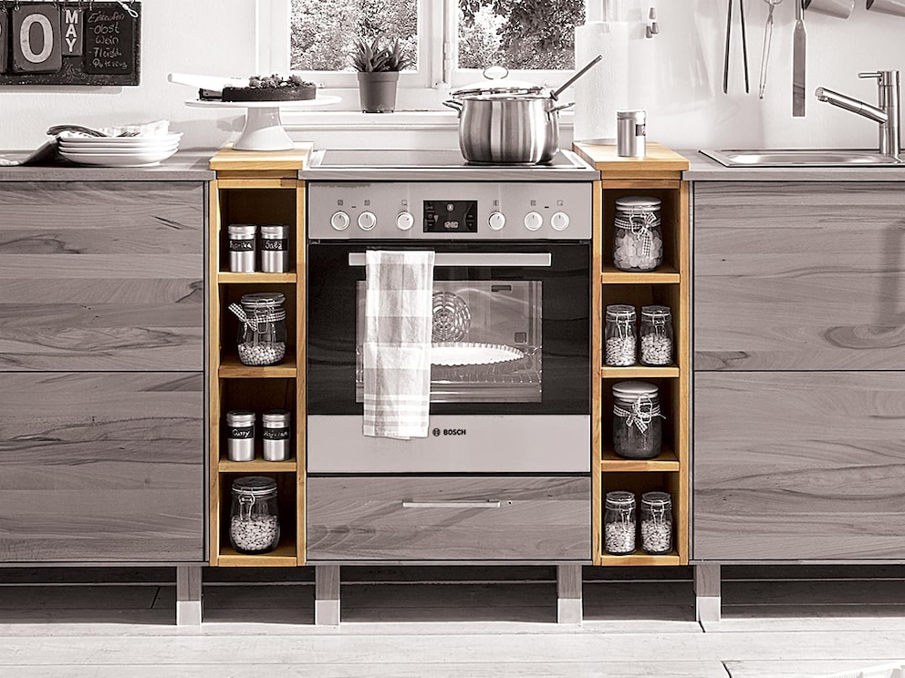 Module intermédiaire « Culinara » avec planche à découper et pour armoires basses de même hauteur