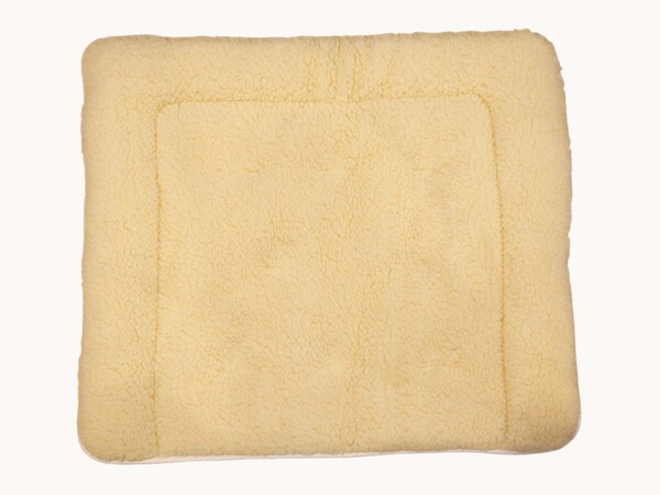 Tapis à langer en laine de mouton « Leandra »