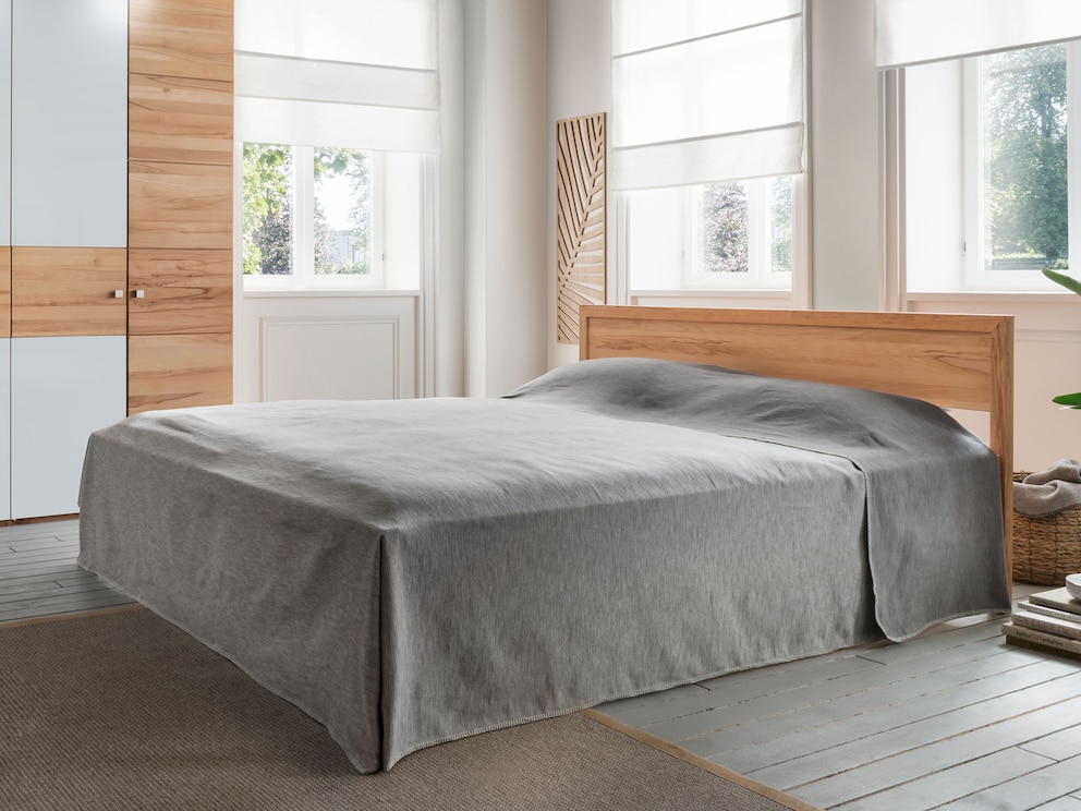 Couvre-lit « Miscela » donne un aspect ordonné à votre chambre à coucher