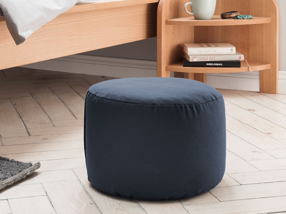 Spelt meditatiekussen in kleur „antraciet”