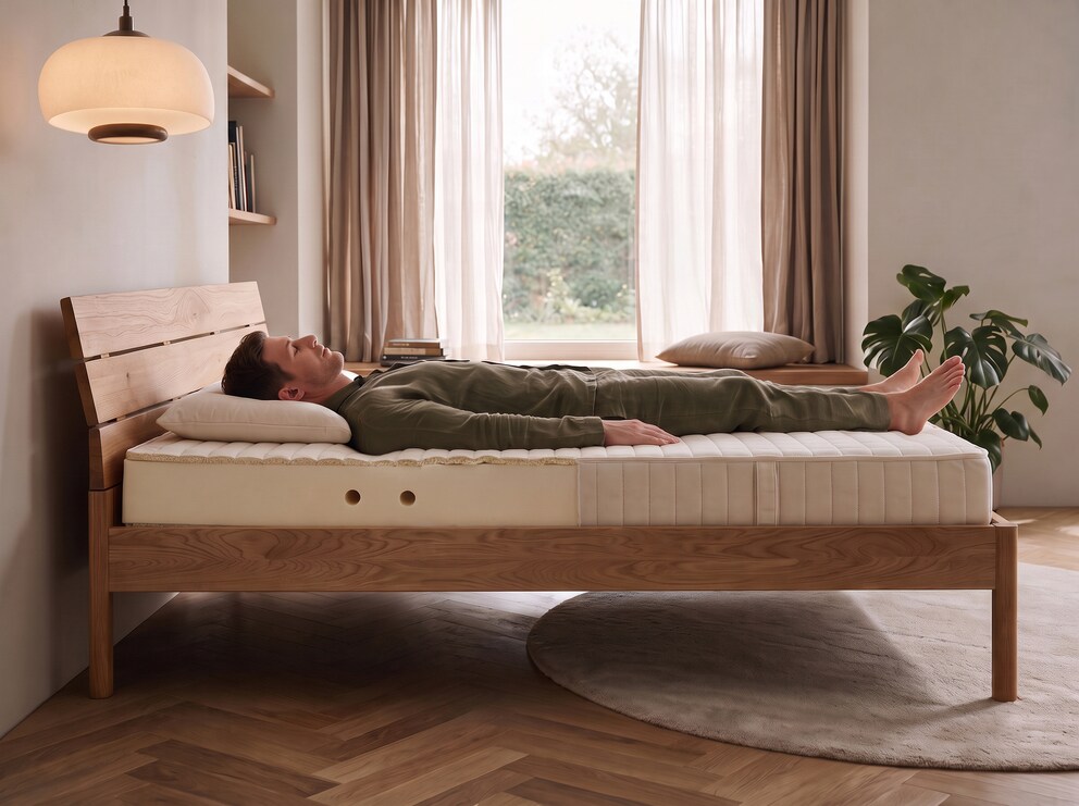 Notre modèle d’entrée de gamme : Matelas en latex naturel avec système de soutien 5 zones