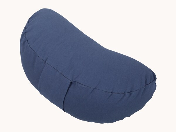 Kapok-halvemaankussen "Asana"