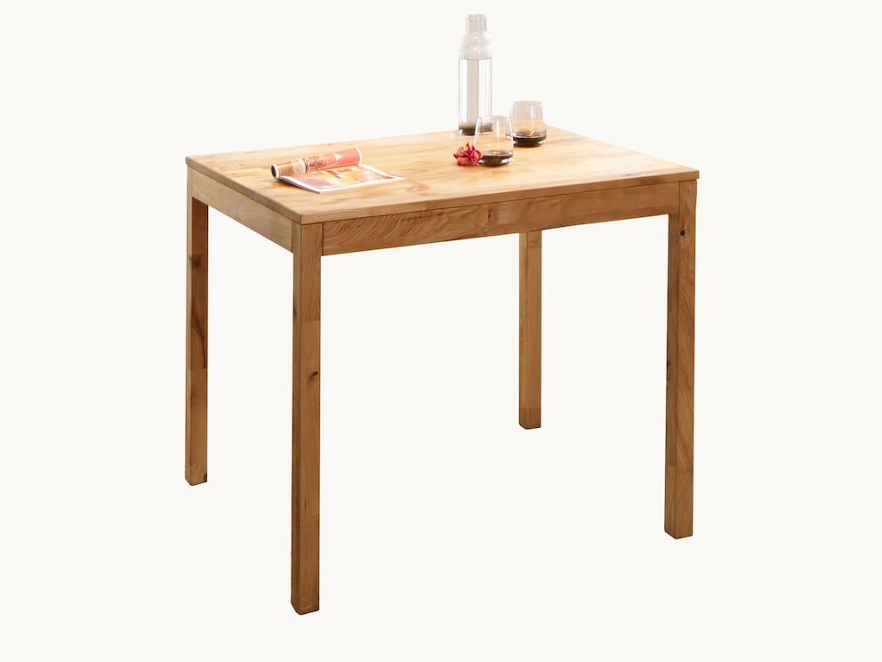 Slanke eettafel voor 4-6 personen: Armonia in de afmetingen 70x110 cm