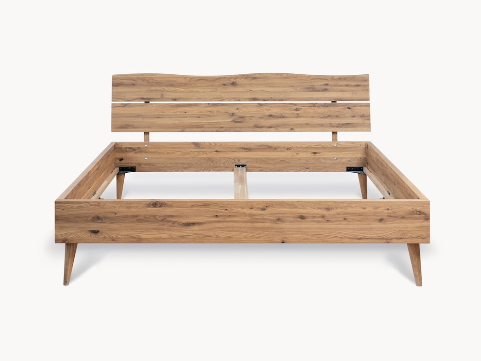 Valldo bedframe in wild eiken zonder lattenbodem