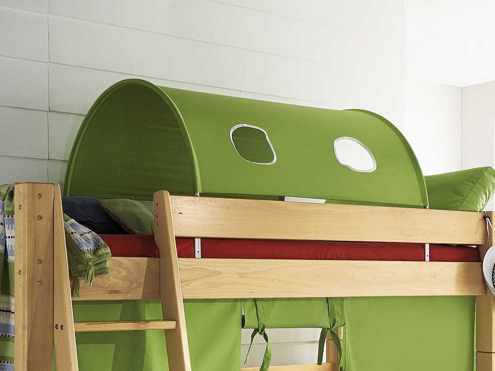 Spieltunnel in Farbe lime