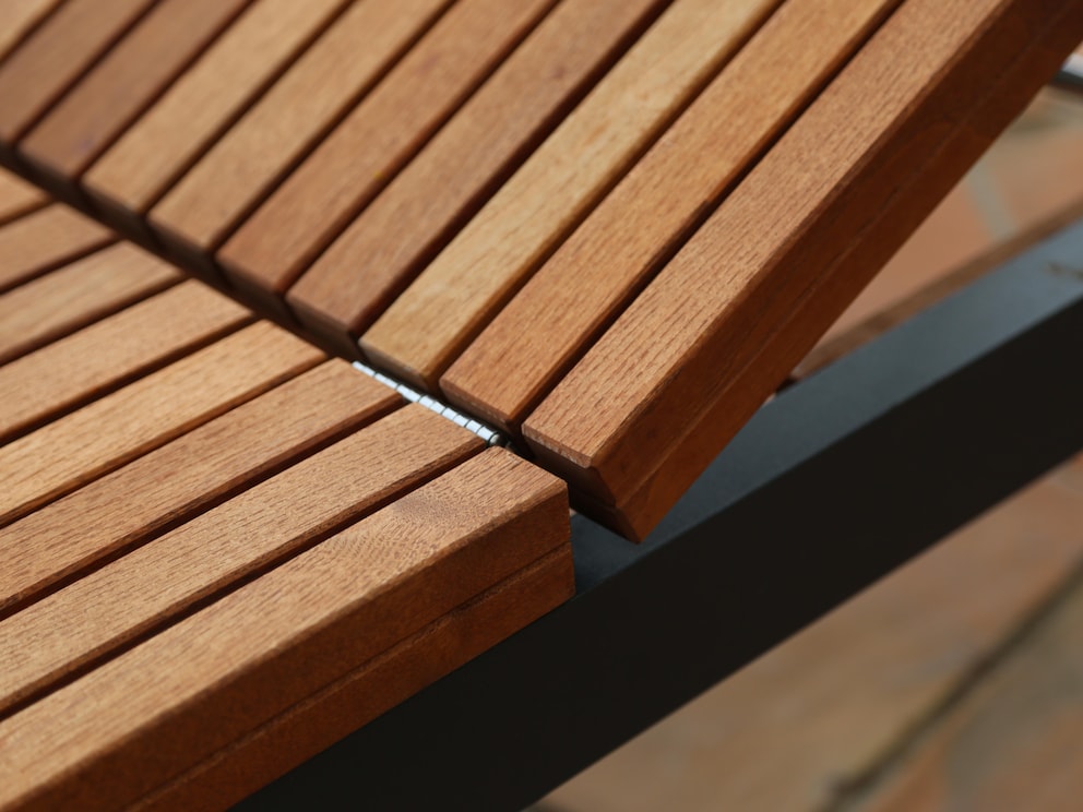Ferrures de haute qualité sur la chaise longue de jardin « Verano »