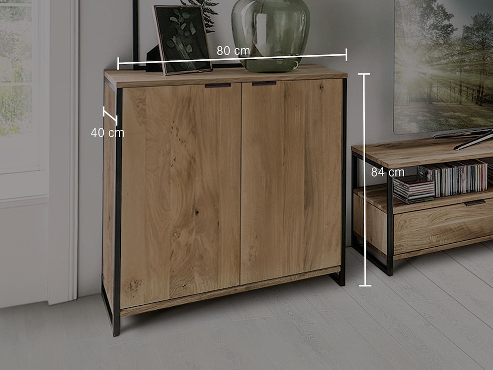 Technische voorstelling van het dressoir
