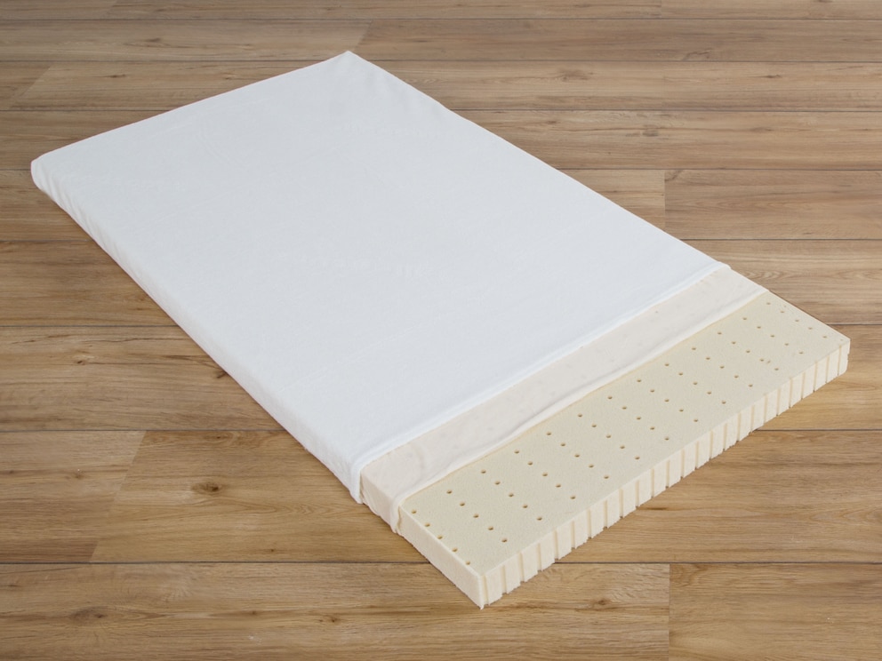 Matelas pour enfants « Hevea » avec housse – illustration : avec âme en latex naturel – l’idéal pour les enfants qui souffrent d’allergies