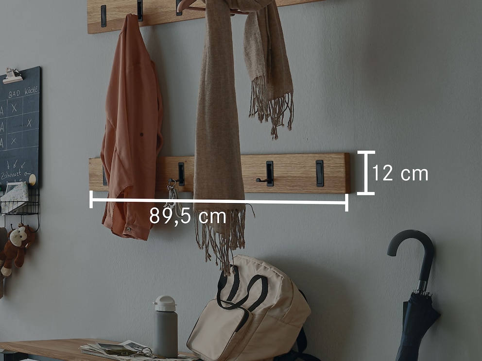 Technische Darstellung - Breite 89,5 cm