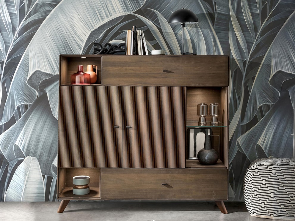 Miracle de rangement avec style : Variante 02 (éclairage disponible en accessoire)