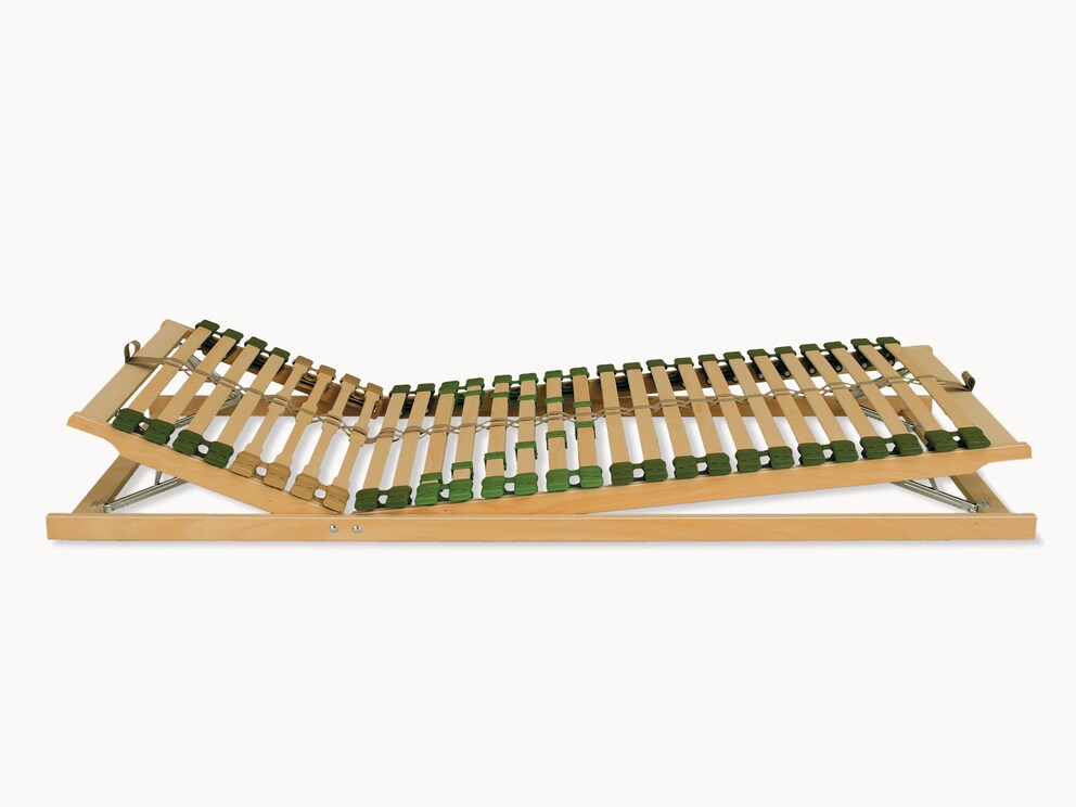 Zeer stabiel, zeer comfortabel lattenbodem voor mensen met een hoger lichaamsgewicht