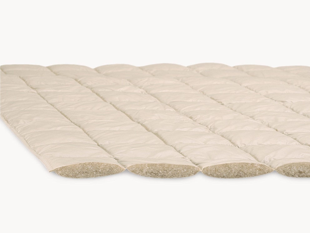 Une couette en fibres de chanvre est respirante et facile d’entretien