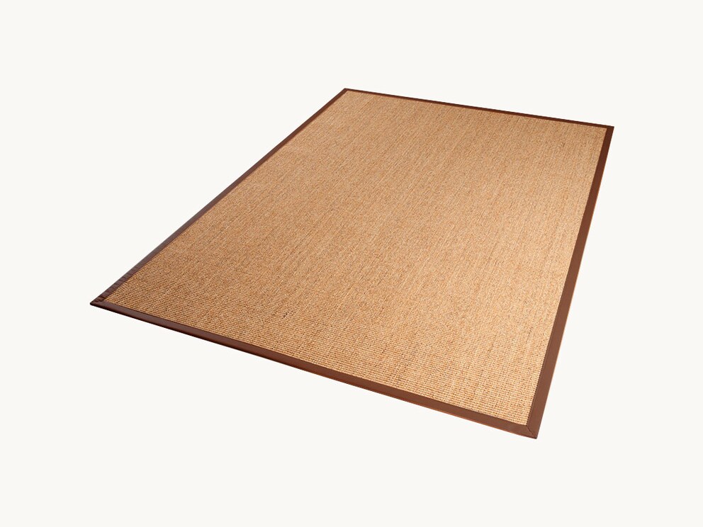 Sisal vloerkleed Sisalana-gemêleerd in kleur champagne 