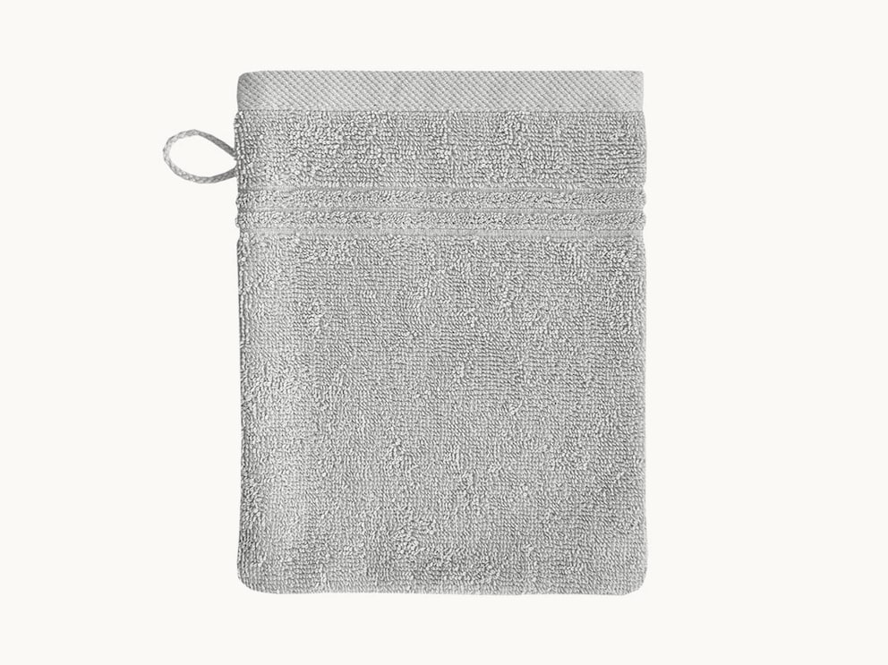 Washandjes Lavari in de kleur zilver