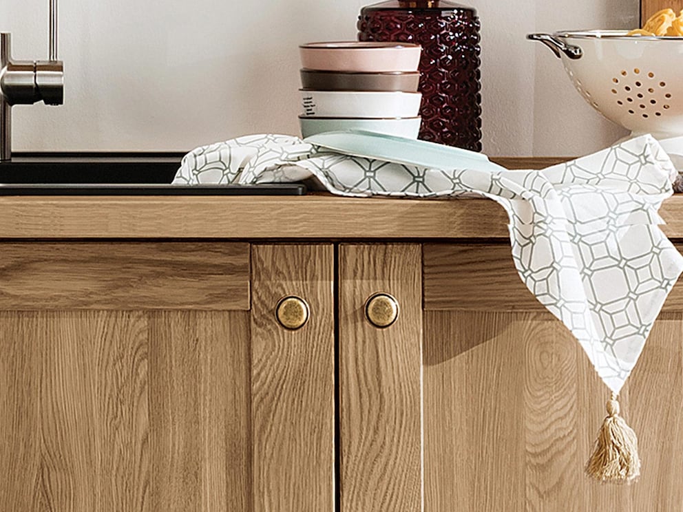 5 tailles standard garantissent un plan de travail fiable et robuste dans votre cuisine